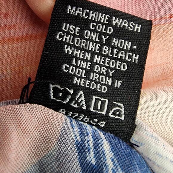 Tolani Regular Printed Open Front Woven Wrap Kimono Womens Large Abstract Red - Picture 10 of 11